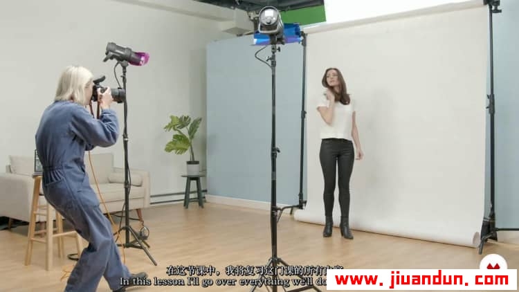 Julia Robbs –必备任何环境下工作室高质量肖像布光技术中英字幕 摄影 第3张