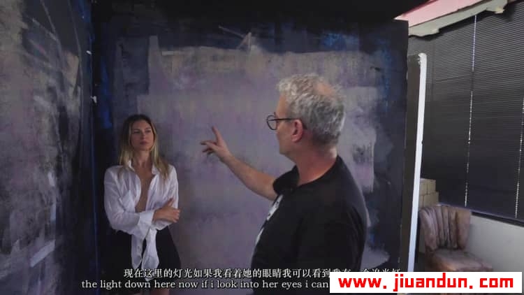 Peter Coulson棚拍名模朱莉娅(Julia)创意情绪人像幕后花絮教程中英字幕 摄影 第3张