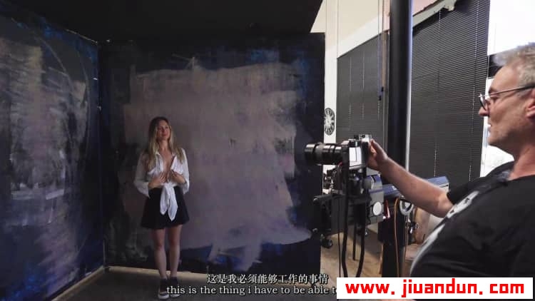 Peter Coulson棚拍名模朱莉娅(Julia)创意情绪人像幕后花絮教程中英字幕 摄影 第4张