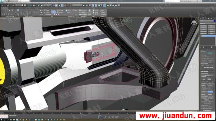 3dsMax机械硬表面建模概念艺术设计大师级视频教程 3D 第7张