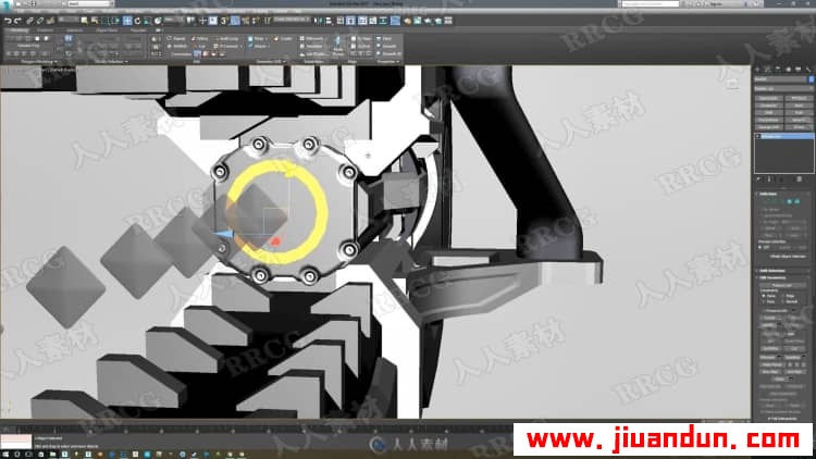 3dsMax机械硬表面建模概念艺术设计大师级视频教程 3D 第8张