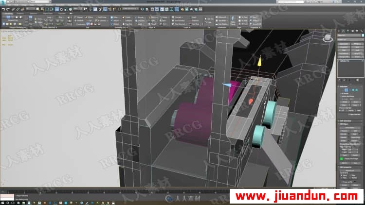 3dsMax机械硬表面建模概念艺术设计大师级视频教程 3D 第9张