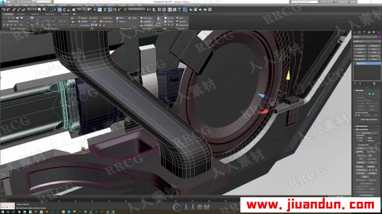 3dsMax机械硬表面建模概念艺术设计大师级视频教程 3D 第10张