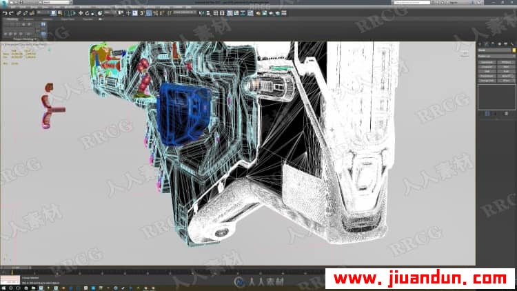3dsMax机械硬表面建模概念艺术设计大师级视频教程 3D 第11张