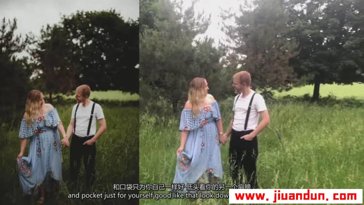 Twig & Olive – 婚礼情侣夫妻人像摆姿势摄影教程中英字幕 摄影 第7张