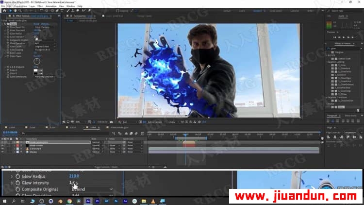 AE影视级VFX特效镜头实例制作训练视频教程 AE 第13张