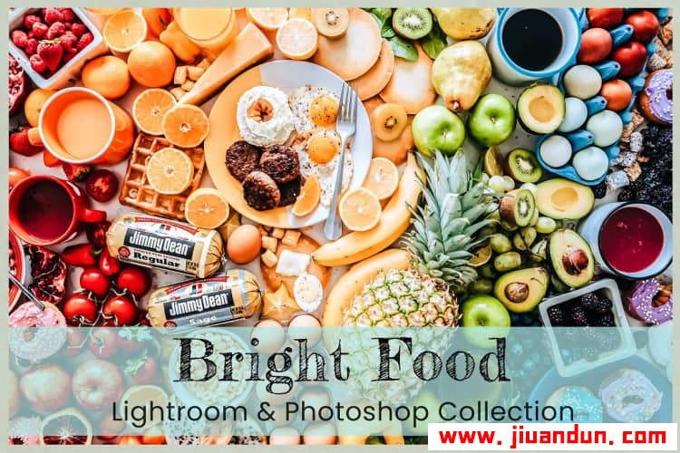 明亮通透美食摄影Lightroom预设与移动LR预设 Bright Food Photo Edit Collection LR预设 第2张