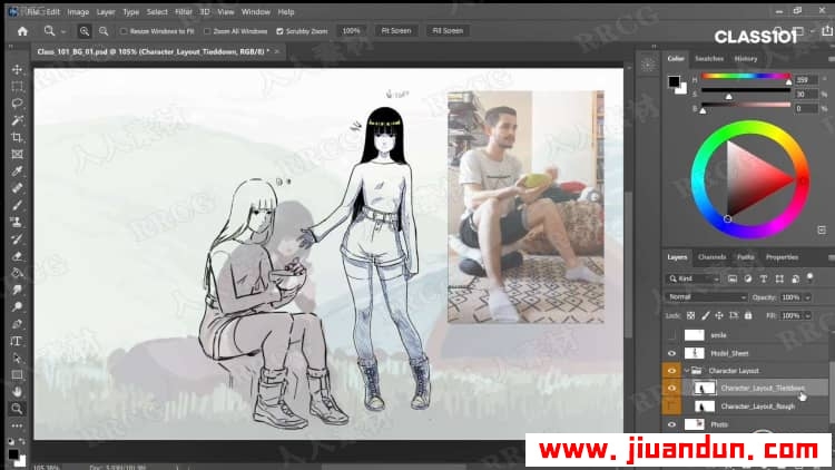 Juan Pablo Machado插画家故事艺术动画创作过程视频教程 CG 第8张