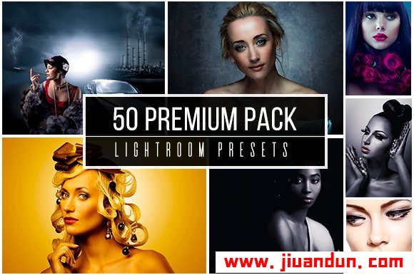 50个高级人像修饰调色免费Lightroom预设包 50 Premium Lightroom Presets LR预设 第1张