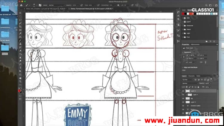 Dominic Cellini插画家儿童漫画艺术创作过程视频教程 CG 第3张