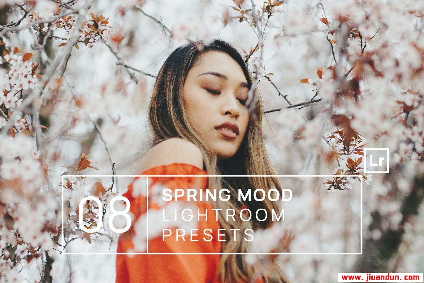 春季柔和哑光情绪人像后期Lightroom预设 Spring Mood Lightroom Presets LR预设 第1张