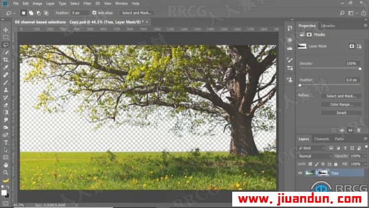 PS初学者使用蒙版工具图像后期处理制作网站素材视频教程 PS教程 第13张
