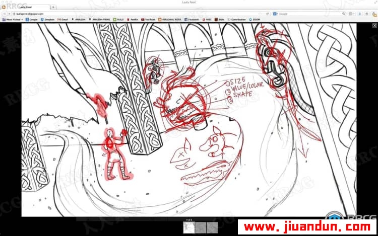 Peter Markowski概念艺术家数字绘画技术视频教程 CG 第12张