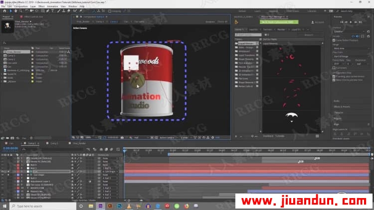 AE中AEJuice Joysticks n Sliders插件制作动画短片视频教程 AE 第4张