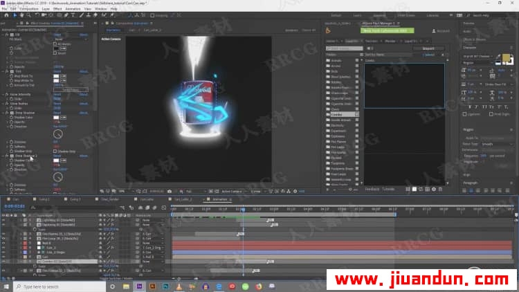 AE中AEJuice Joysticks n Sliders插件制作动画短片视频教程 AE 第9张