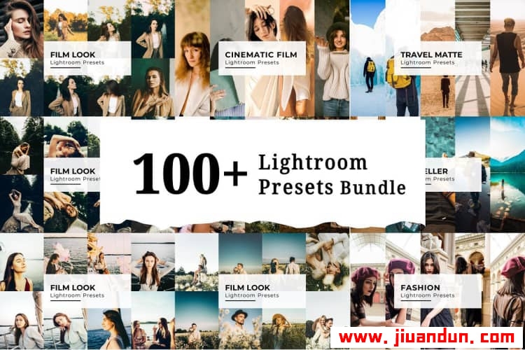 100组适用于婚礼人像旅拍电影风光Lightroom预设包100+ Lightroom Presets Bundle LR预设 第1张