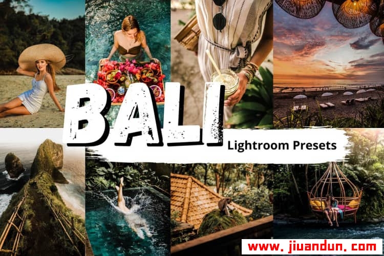 巴厘岛旅拍人像Lightroom预设/手机lr预设Bali Lightroom Presets XMP/DNG LR预设 第1张