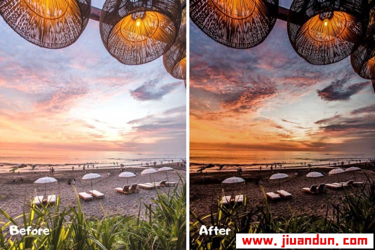 巴厘岛旅拍人像Lightroom预设/手机lr预设Bali Lightroom Presets XMP/DNG LR预设 第7张