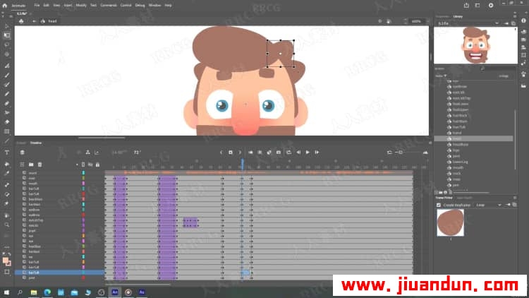 Adobe Animate2D逐帧酷炫动画完整过程视频教程 design others 第19张