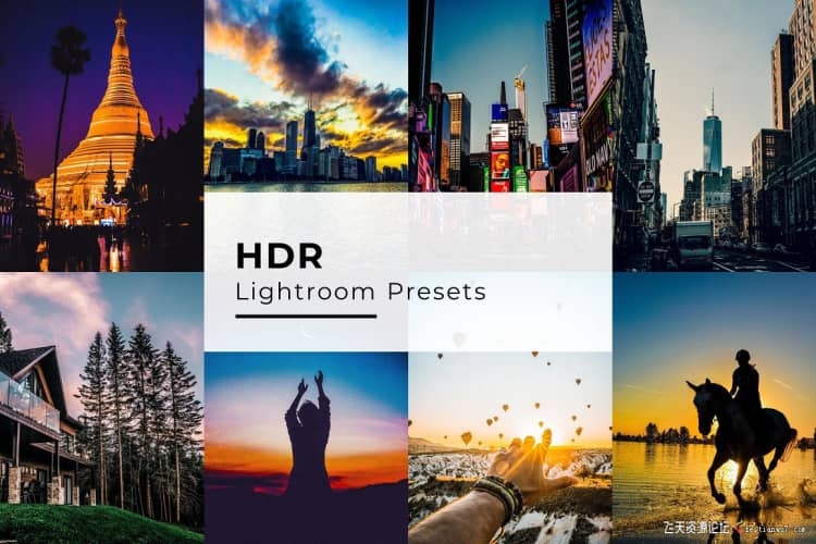 10个专业HDR效果Lightroom 预设 10 HDR Pro Lightroom Presets LR预设 第1张