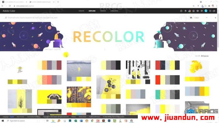 AI创建配色方案图形设计工作流程视频教程 AI 第5张