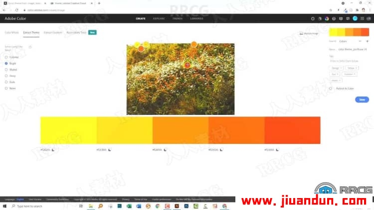 AI创建配色方案图形设计工作流程视频教程 AI 第6张