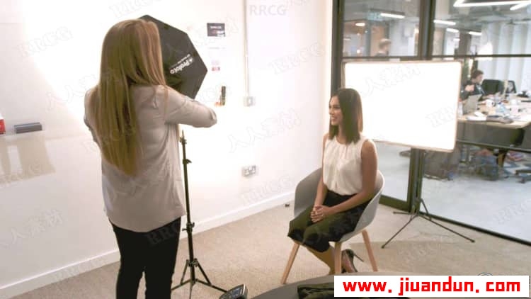 室外拍摄企业商务正式肖像摄影技巧视频教程 摄影 第6张