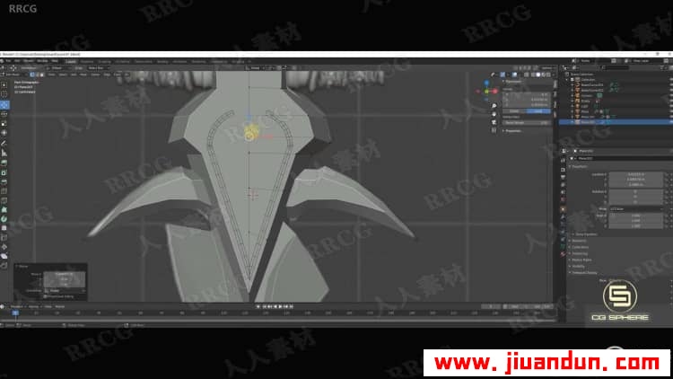 Zbrush与Blender魔兽寒霜之剑完整实例制作视频教程 3D 第28张