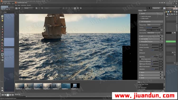 Houdini与Redshift海洋场景制作渲染技术视频教程 design others 第5张