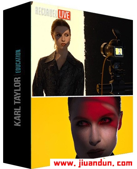 卡尔·泰勒Karl Taylor创意人像系列-叙事肖像布光直播2.0中英字幕 摄影 第1张