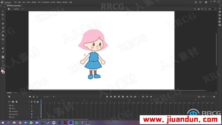 Animate初学者制作卡通动画技巧工作流程视频教程 design others 第10张