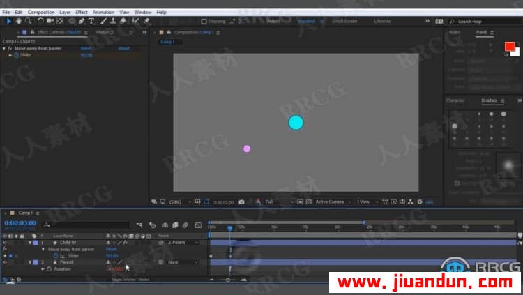 AE中使用Duik Bassel制作角色动画工作流程视频教程 AE 第17张