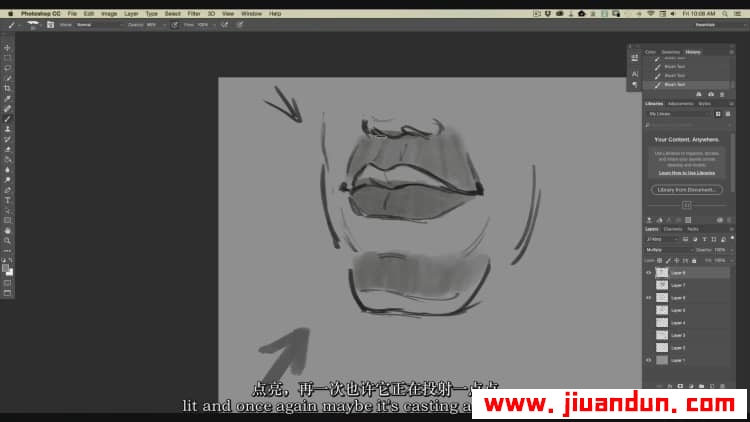 传奇画师 Aaron Blaise - 如何绘制人体解剖结构学视频课程中英字幕 CG 第4张