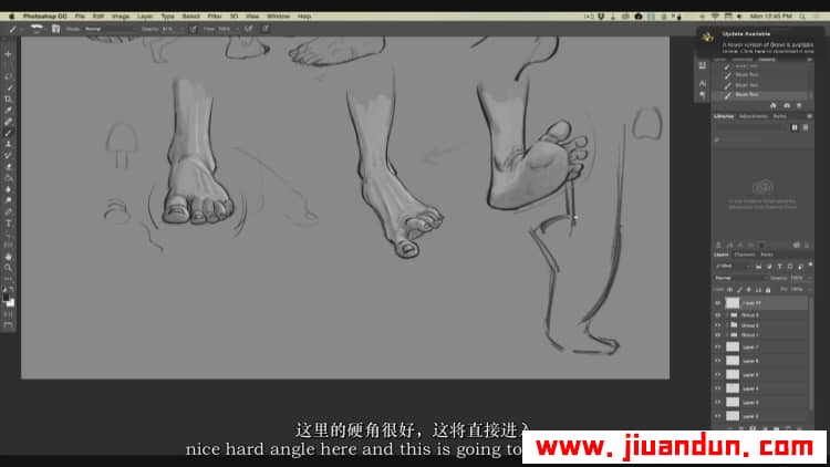 传奇画师 Aaron Blaise - 如何绘制人体解剖结构学视频课程中英字幕 CG 第9张