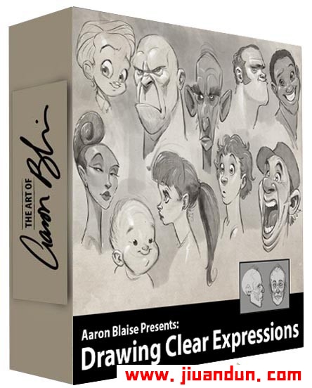 传奇画师 Aaron Blaise -如何绘制生动清晰的表情中英字幕 CG 第1张