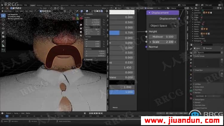 【中文字幕】Blender简单角色快速制作入门训练视频教程 3D 第10张