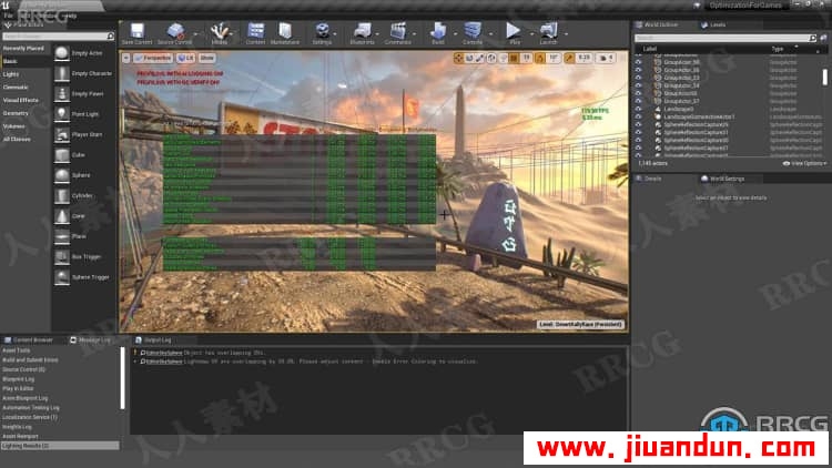 Unreal Engine高效游戏性能优化设置训练视频教程 design others 第8张