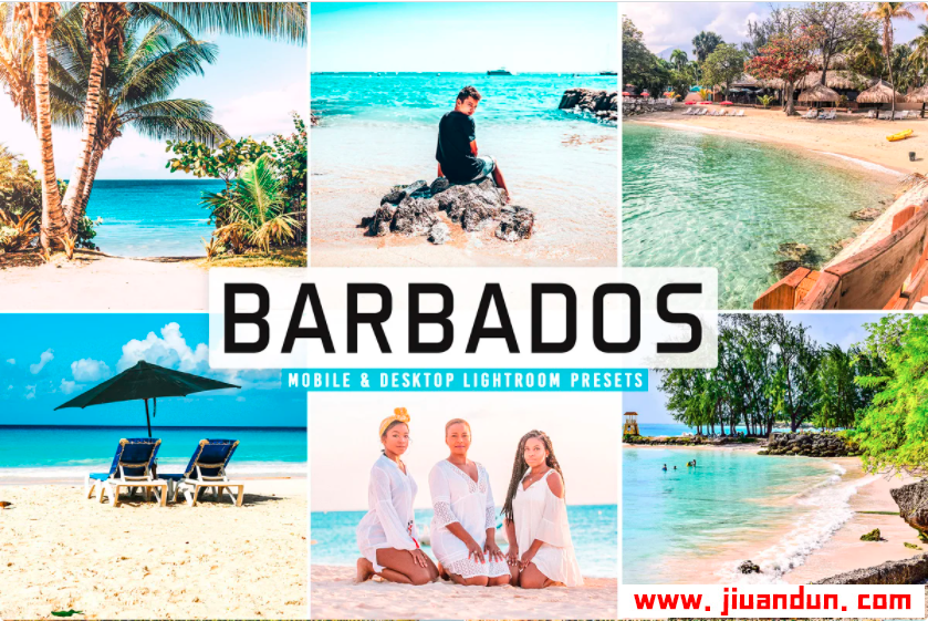 巴巴多斯岛人文旅拍免费Lightroom预设APP滤镜 Barbados Pro Lightroom Presets LR预设 第1张
