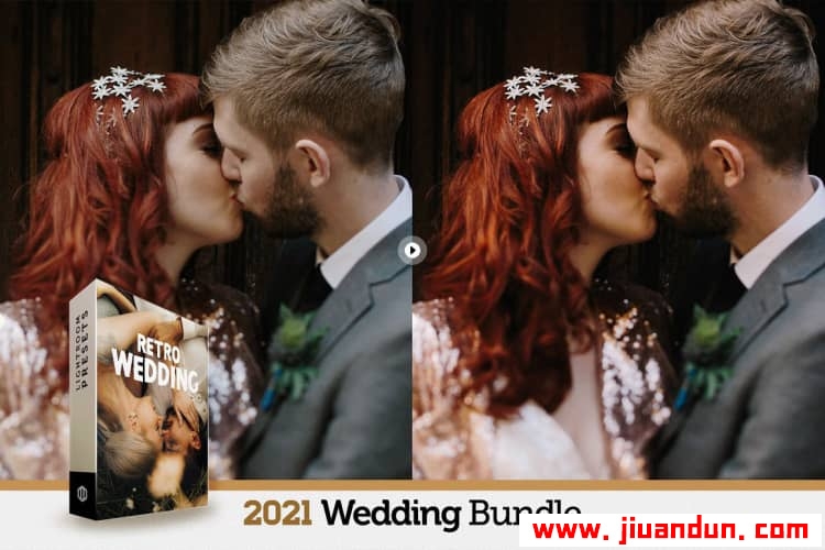 200+高级婚礼Lightroom预设及APP预设合集 200+ Wedding Presets Bundle 2021 LR预设 第9张