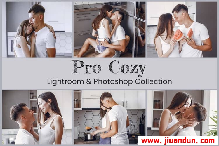 INS人像中性胶片风Lightroom预设与手机lr预设 Cozy Home Lightroom Photoshop Preset LR预设 第1张