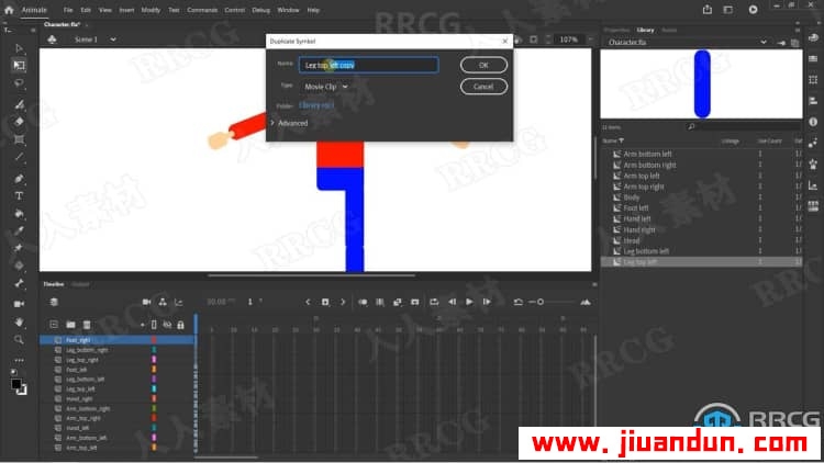 Adobe Animate初学者创建矢量角色图形动画视频教程 CG 第11张