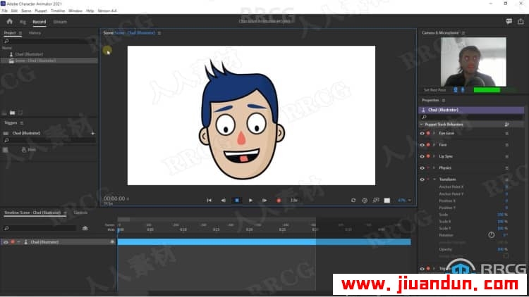 Character Animator CC创建卡通人偶角色动画技术视频教程 CG 第2张