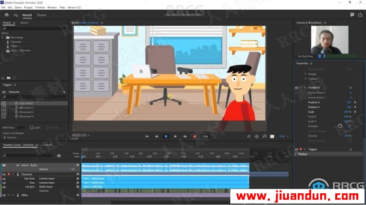 Character Animator CC创建卡通人偶角色动画技术视频教程 CG 第12张
