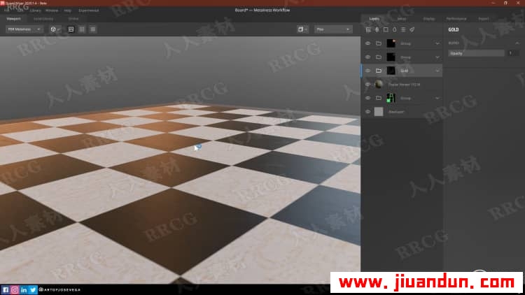 Blender国际象棋与棋盘完整实例制作视频教程 3D 第11张