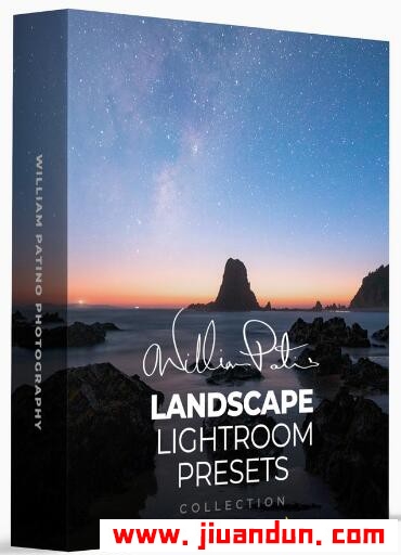 风光摄影师 William Patino 风光摄影后期增强Lightroom预设及PS动作 LR预设 第1张