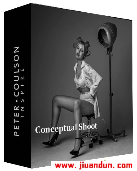 摄影师Peter Coulson-工作室棚拍 Lottie 概念人像布光教程中英字幕 摄影 第1张