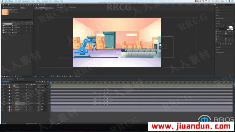 AE初学者制作动画特效基础知识工作流程视频教程 AE 第11张