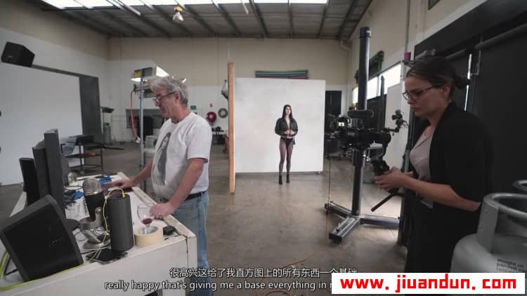 Peter Coulson-工作室棚拍 Bec概念单灯摄影人像布光教程中英字幕 摄影 第8张