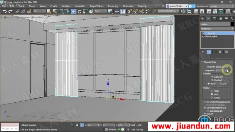 3ds Max 2022和Corona Renderer 7室内可视化渲染技术视频教程 3D 第4张