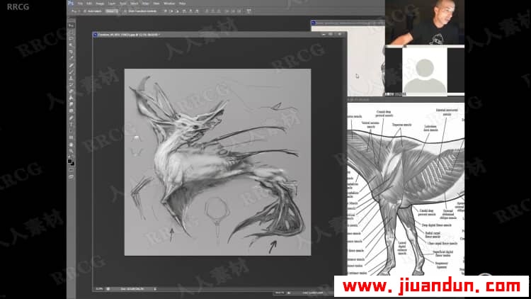 Eric Ryan概念艺术生物绘画设计大师级训练视频教程 PS教程 第12张